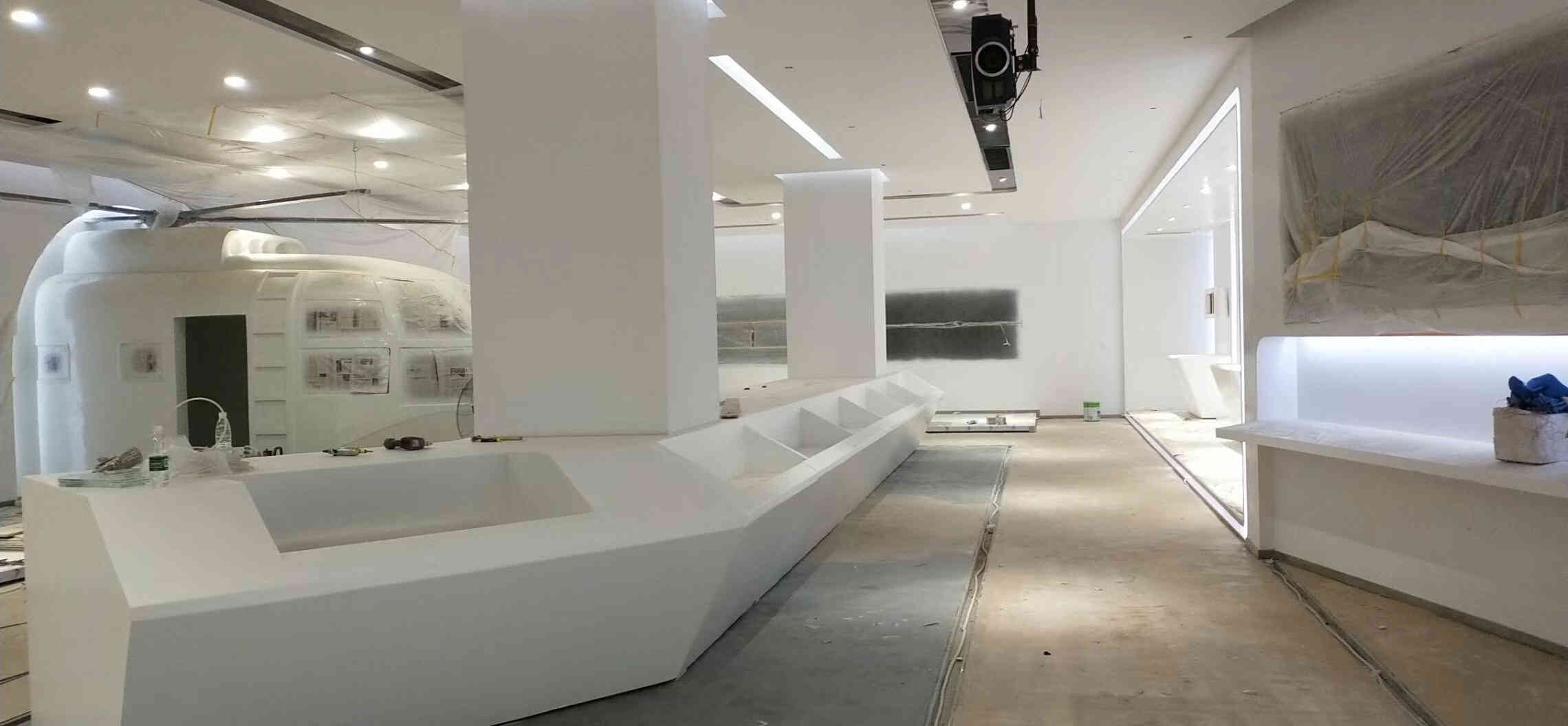 廣州企業(yè)展廳設計科技裝修方案